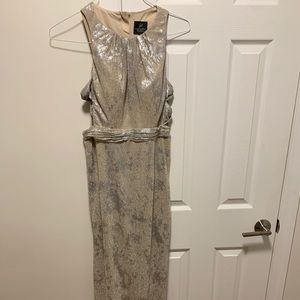 Long formal dress Biege/gray